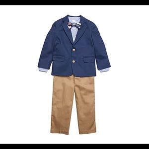 IZOD Navy Suit Jacket Set